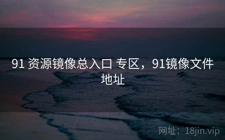 91 资源镜像总入口 专区，91镜像文件地址