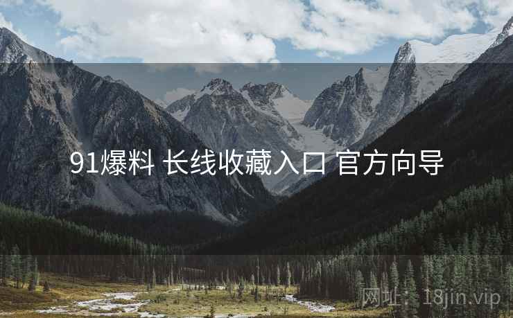 91爆料 长线收藏入口 官方向导