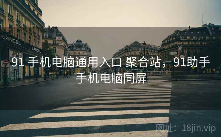 91 手机电脑通用入口 聚合站，91助手手机电脑同屏
