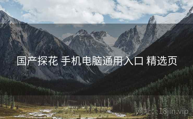 国产探花 手机电脑通用入口 精选页