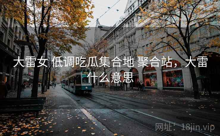 大雷女 低调吃瓜集合地 聚合站，大雷什么意思
